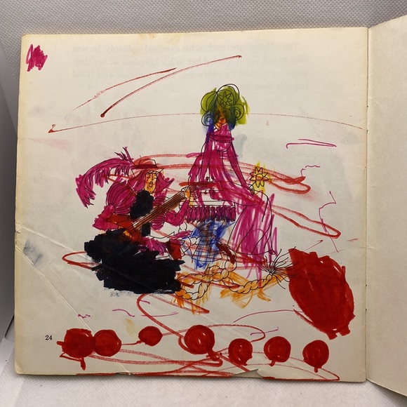 Disneyland The Story of Rapunzel Children’s Book and Vinyl Record 1970 - Picture 12 of 16